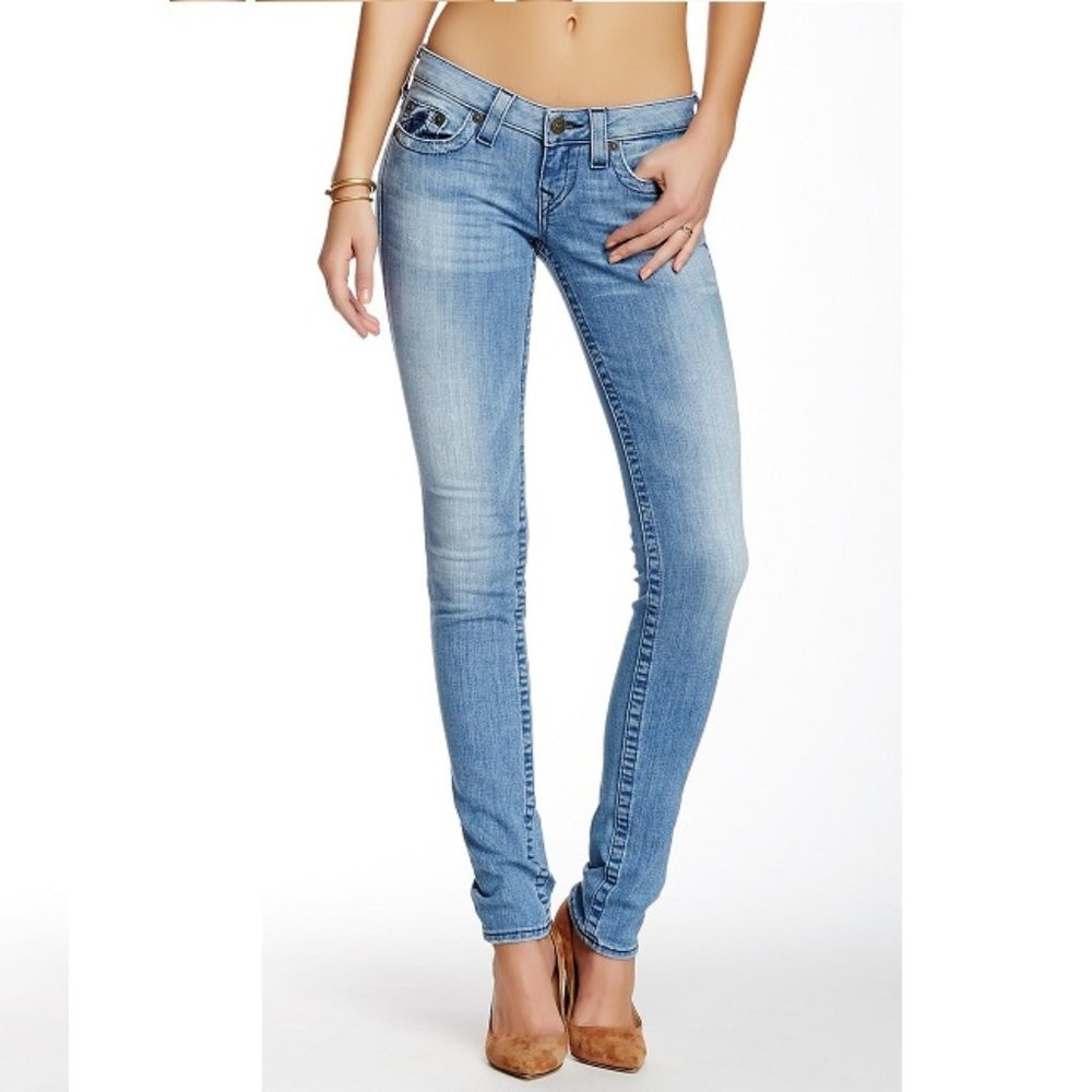 True Religion Stella skinny low rise